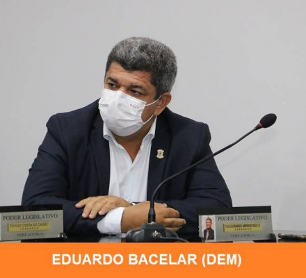 Eduardo Bacelar apresenta chapa para disputar a presidência da Câmara Municipal